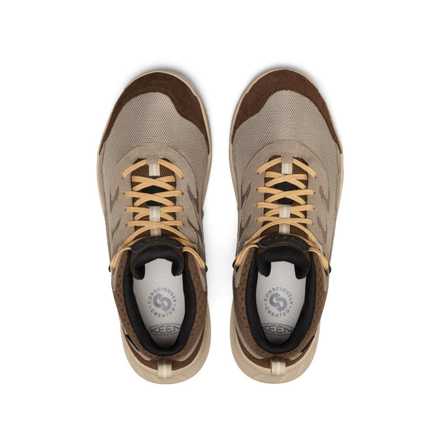 MEN'S KEEN HIGHTRAIL WATERPROOF HIKING BOOT | CANTEEN | OAK BUFF - Image 6