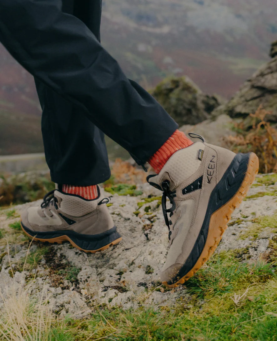 MEN'S KEEN HIGHTRAIL WATERPROOF HIKING BOOT | CANTEEN | OAK BUFF - Image 8