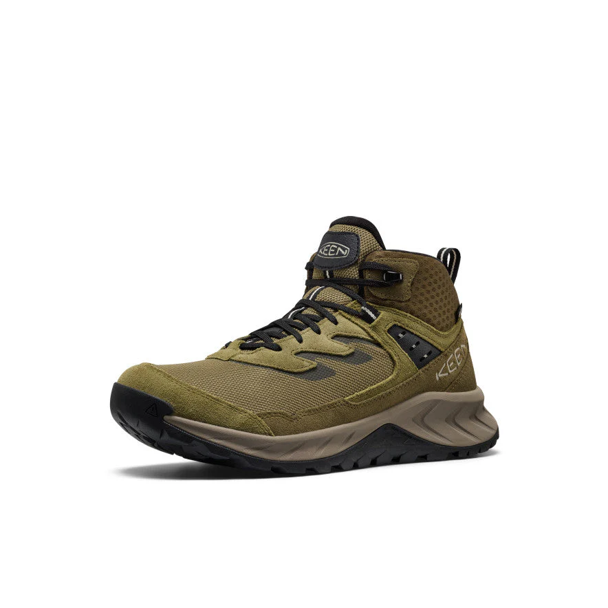 MEN'S KEEN HIGHTRAIL WATERPROOF HIKING BOOT | MARTINI OLIVE | DARK OLIVE - Image 2