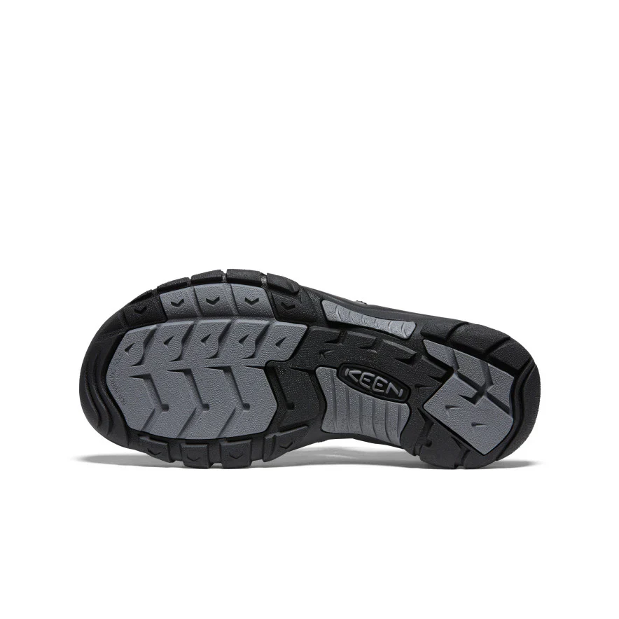 MEN'S KEEN NEWPORT H2 SANDAL | BLACK / STEEL GREY - Image 5