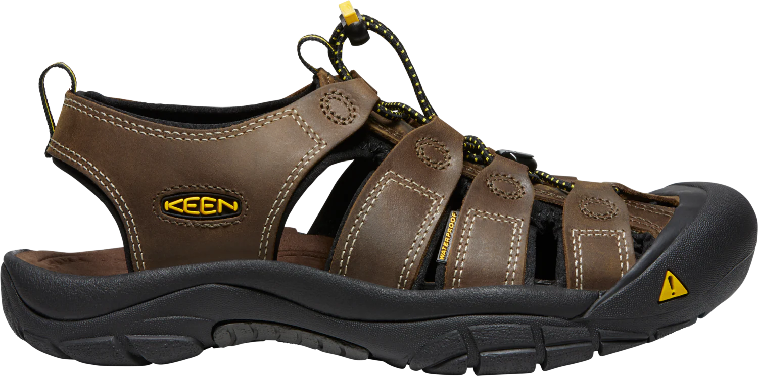 MEN'S KEEN NEWPORT LEATHER SANDAL | BISON - Image 2