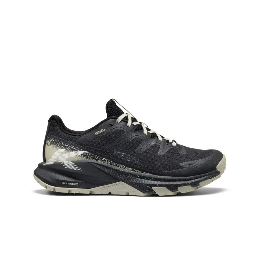 MEN'S KEEN TARGHEE APEX WATERPROOF HIKING SHOE | BLACK | ABBEY STONE