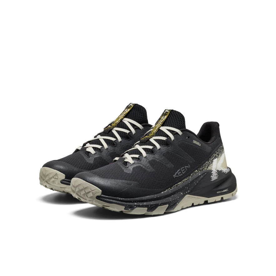 MEN'S KEEN TARGHEE APEX WATERPROOF HIKING SHOE | BLACK | ABBEY STONE - Image 5