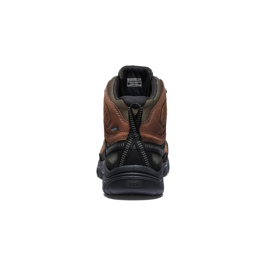 MEN'S KEEN TARGHEE IV WATERPROOF HIKING BOOT | BISON / BLACK - Image 5