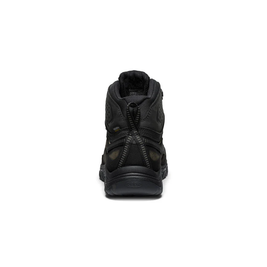 MEN'S KEEN TARGHEE IV WATERPROOF HIKING BOOT | TRIPLE BLACK - Image 3