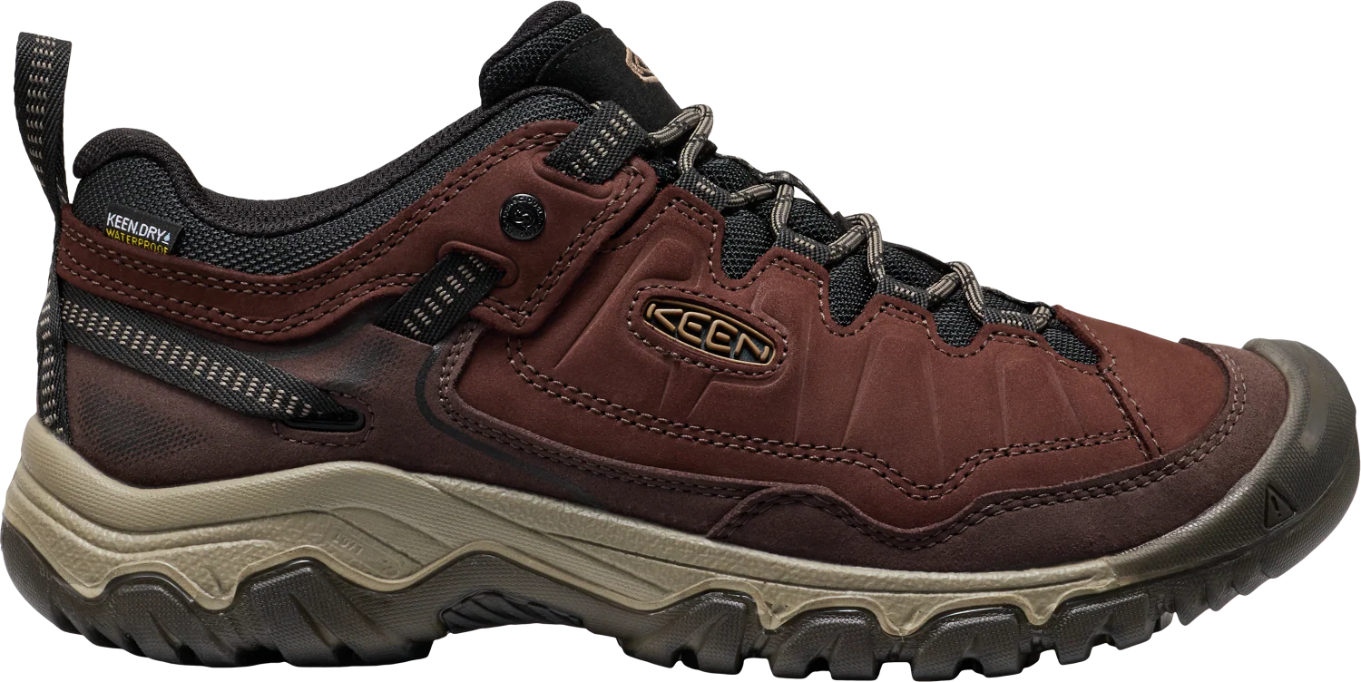 MEN'S KEEN TARGHEE IV WATERPROOF HIKING SHOE | JAVA | BISON