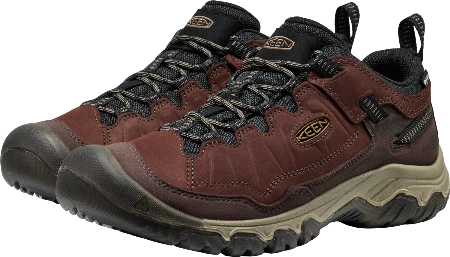 MEN'S KEEN TARGHEE IV WATERPROOF HIKING SHOE | JAVA | BISON - Image 3