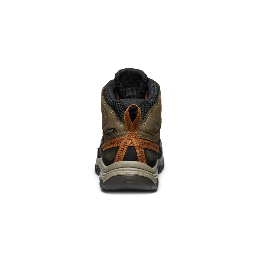 MEN'S KEEN TARGHEE IV WATERPROOF HIKING  | SEA TURTLE / ROASTED PECAN - Image 4
