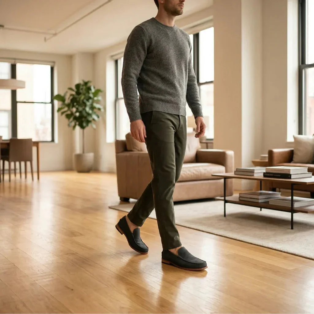MEN'S MILWAUKEE BOOT CO. DELLS LOAFER | MIDNIGHT - Image 6