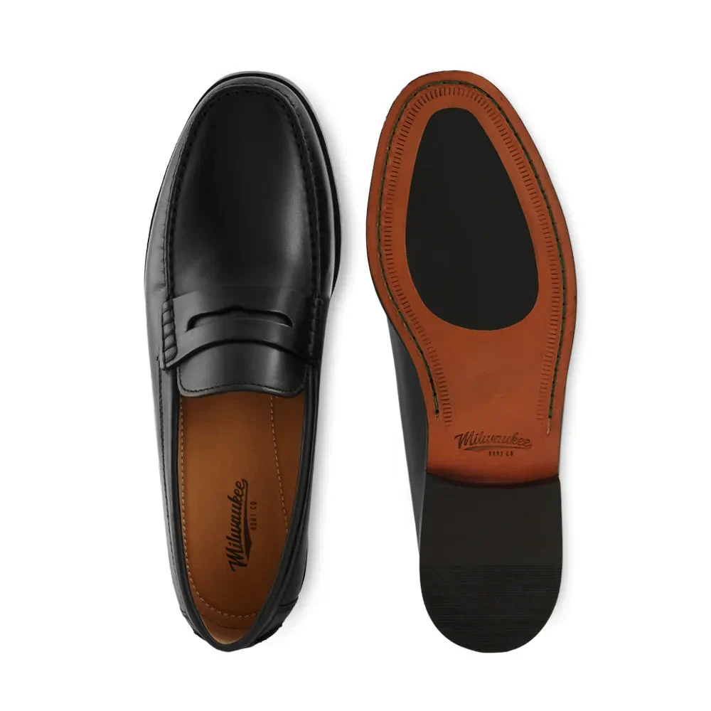 MEN'S MILWAUKEE BOOT CO. DUNES LOAFER | BLACK - Image 5