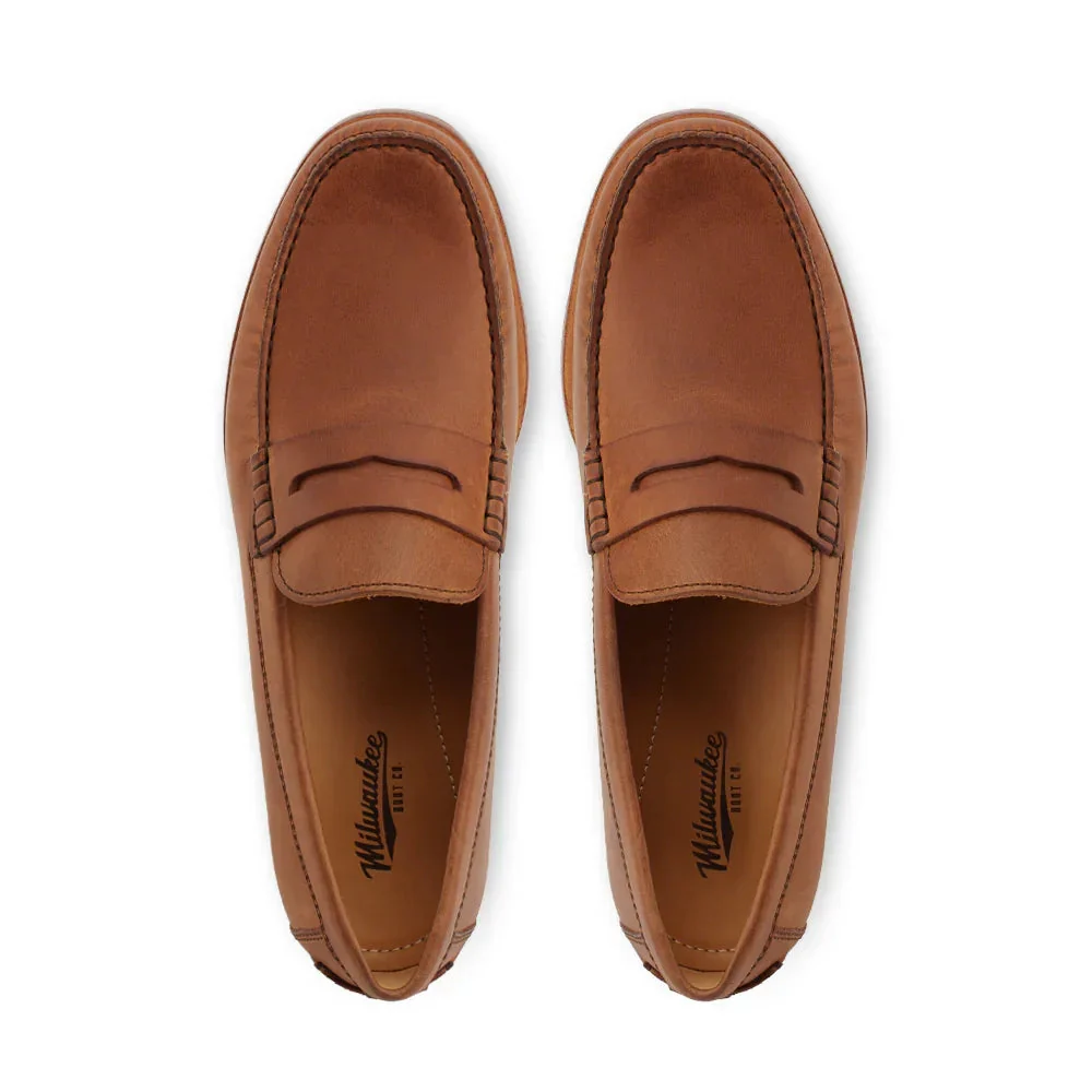 MEN'S MILWAUKEE BOOT CO. DUNES LOAFER | CAMEL - Image 4