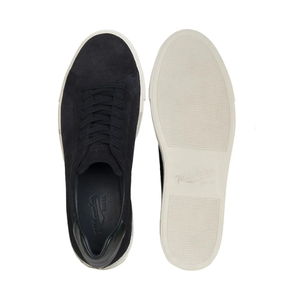 MEN'S MILWAUKEE BOOT CO. FALK SNEAKER | NAVY SUEDE - Image 5