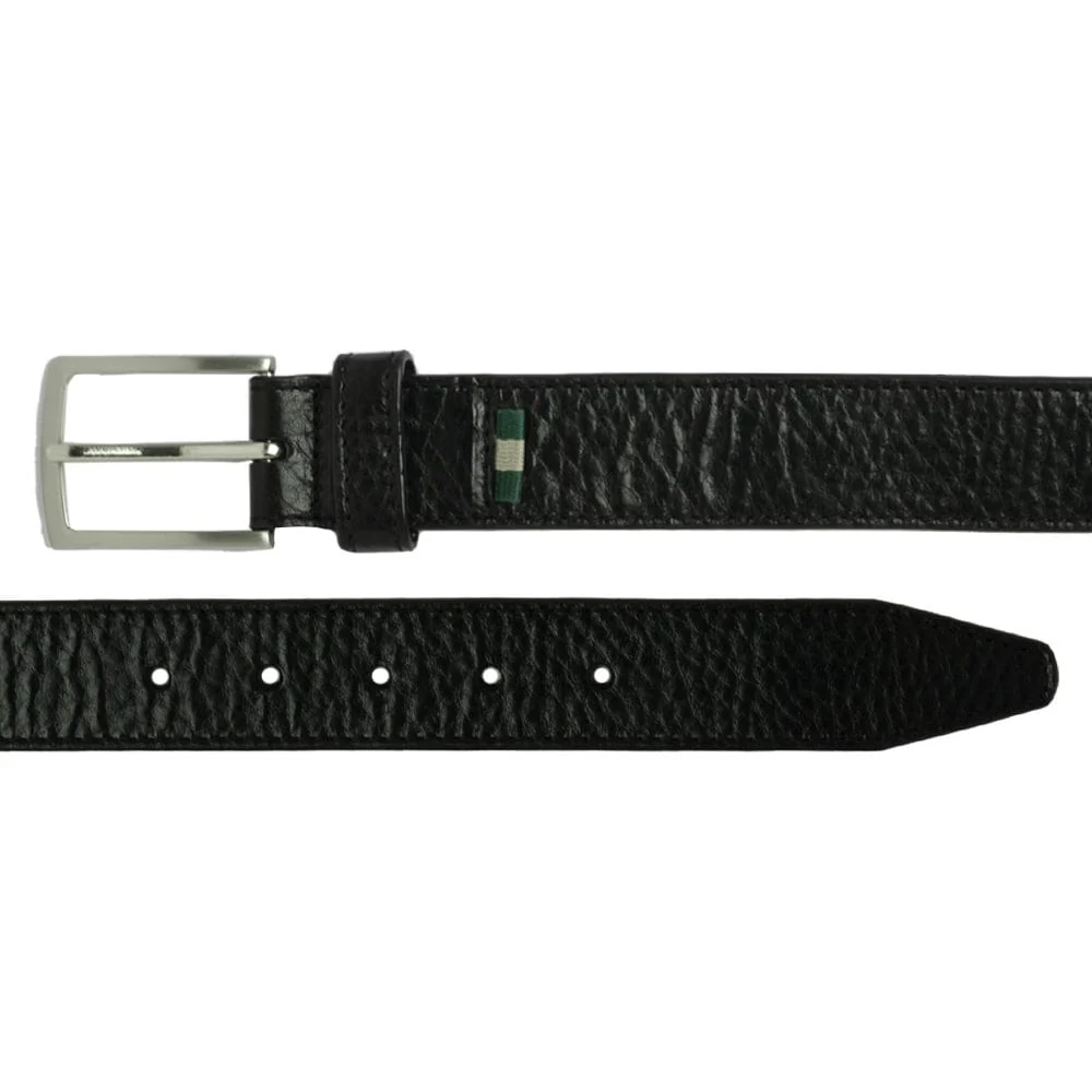 MEN'S MILWAUKEE BOOT CO. VOGEL DRESS BELT | BLACK - Image 3