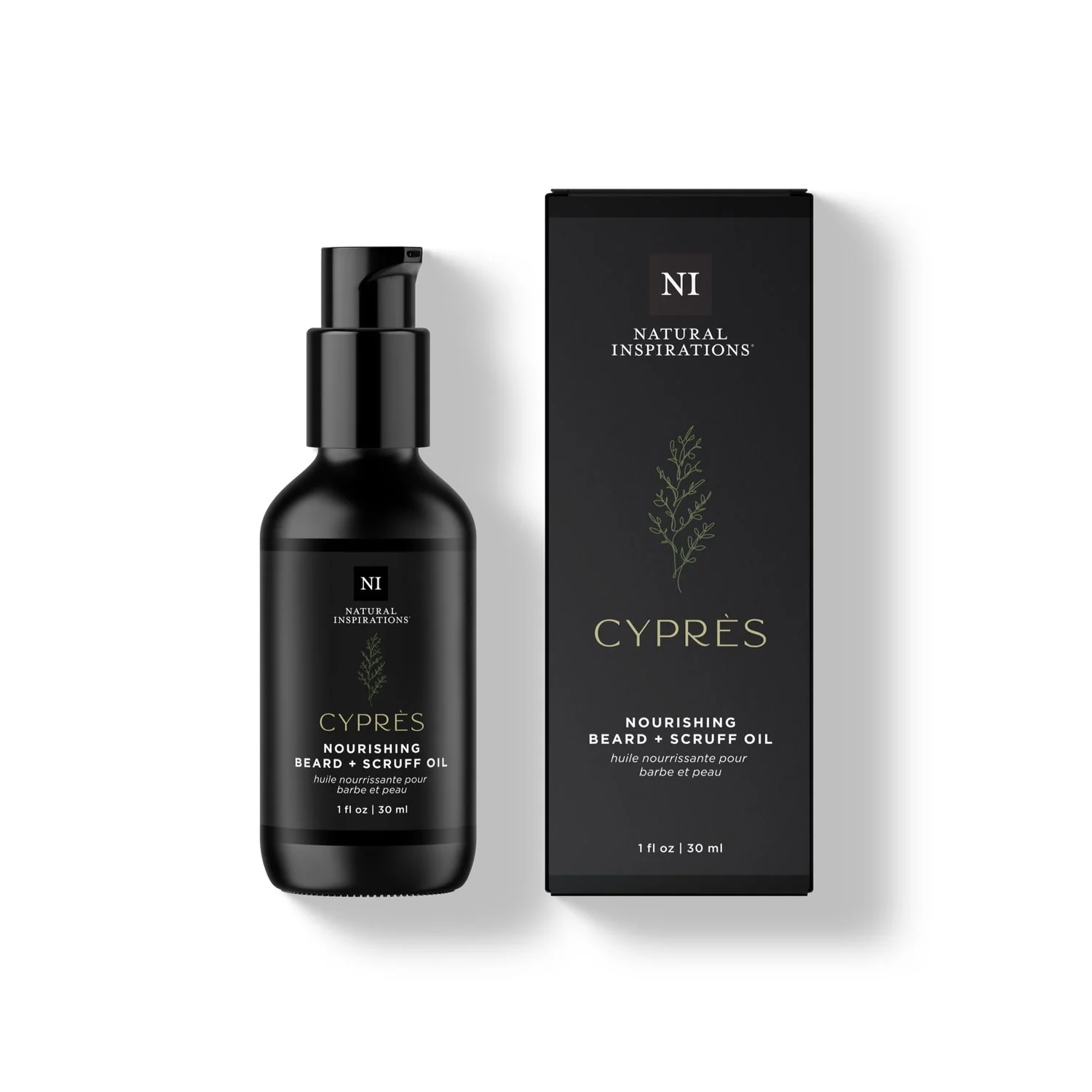 MEN'S NATURAL INSPIRATIONS NOURISHING BEARD & SCRUFF OIL | CYPRES