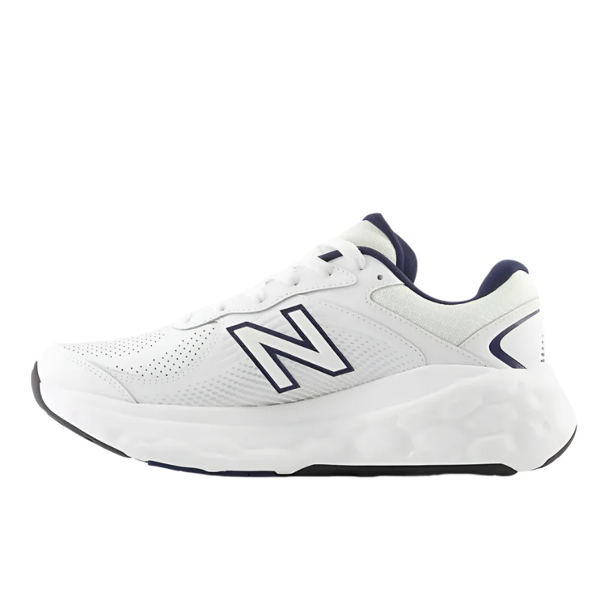 MEN'S NEW BALANCE FRESH FOAM X 840F | WHITE / BLUE - Image 2