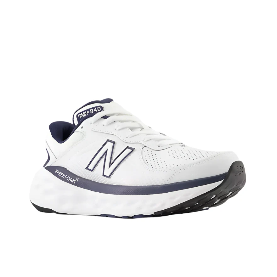 MEN'S NEW BALANCE FRESH FOAM X 840F | WHITE / BLUE - Image 3
