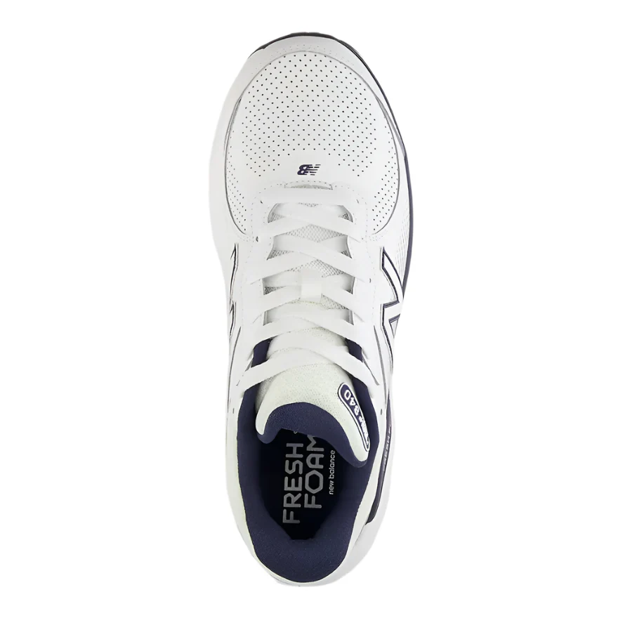 MEN'S NEW BALANCE FRESH FOAM X 840F | WHITE / BLUE - Image 4