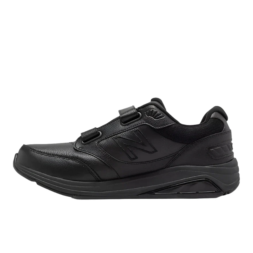 MEN'S NEW BALANCE HOOK AND LOOP LEATHER 928v3 | BLACK - Image 2