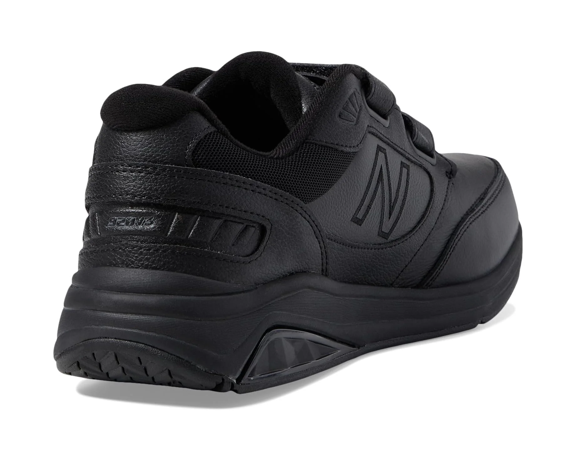 MEN'S NEW BALANCE HOOK AND LOOP LEATHER 928v3 | BLACK - Image 4