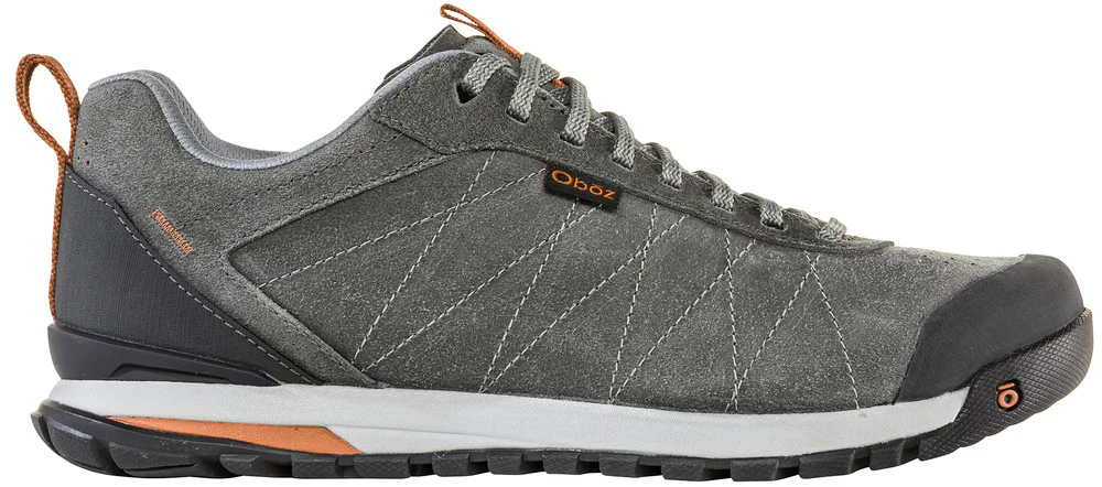 MEN'S OBOZ BOZEMAN LOW LEATHER | CHARCOAL