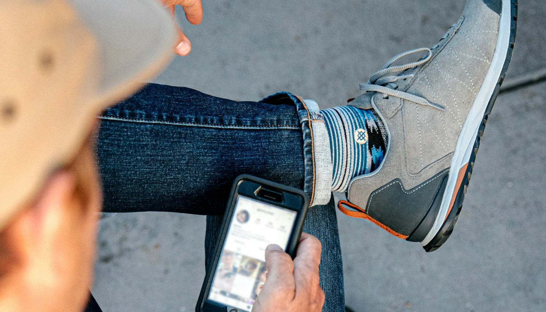 MEN'S OBOZ BOZEMAN LOW LEATHER | CHARCOAL - Image 3
