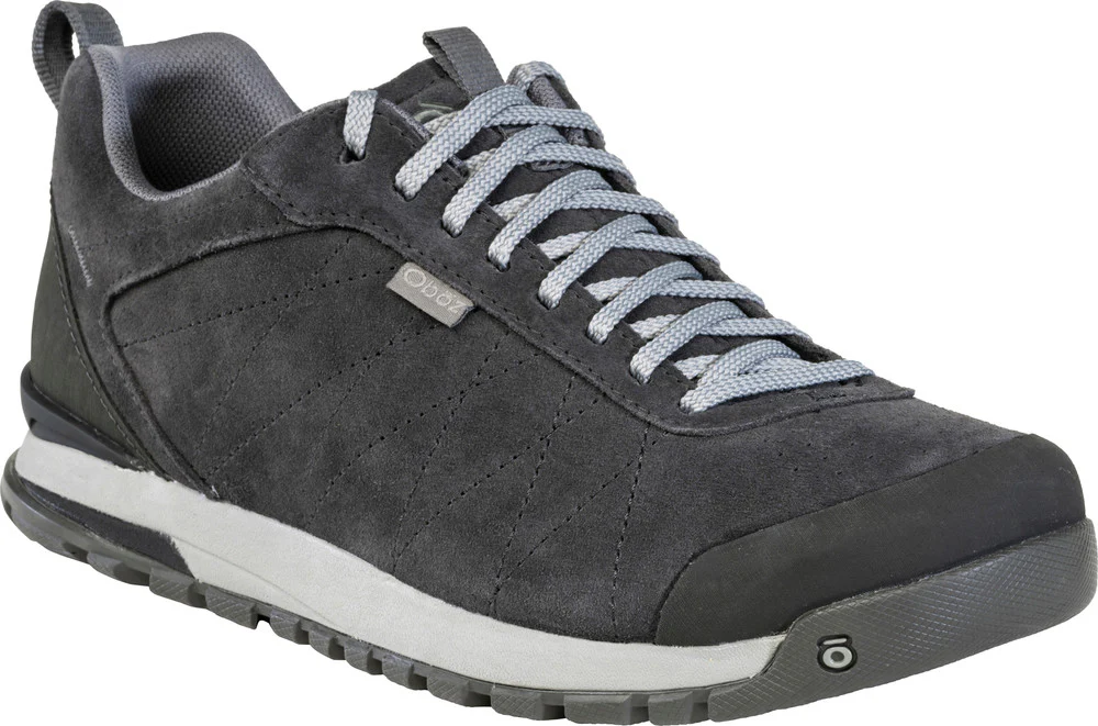 MEN'S OBOZ BOZEMAN LOW LEATHER | CHARCOAL - Image 4