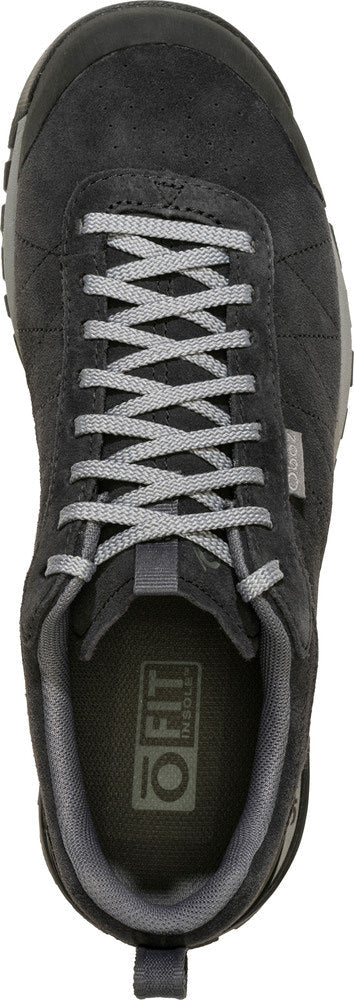 MEN'S OBOZ BOZEMAN LOW LEATHER | CHARCOAL - Image 5