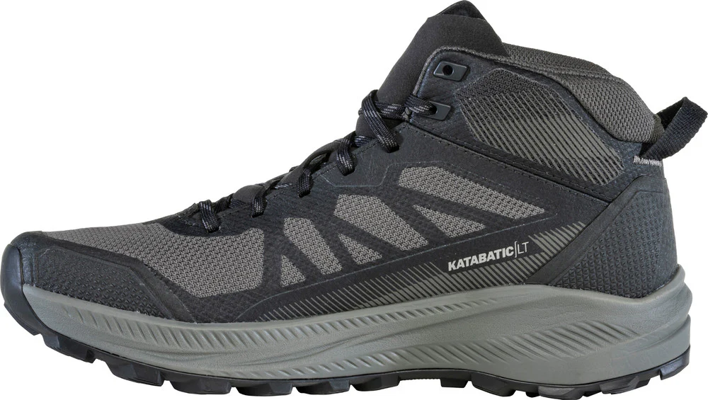 MEN'S OBOZ KATABATIC LT MID GTX WATERPROOF | BLACK SEA - Image 2