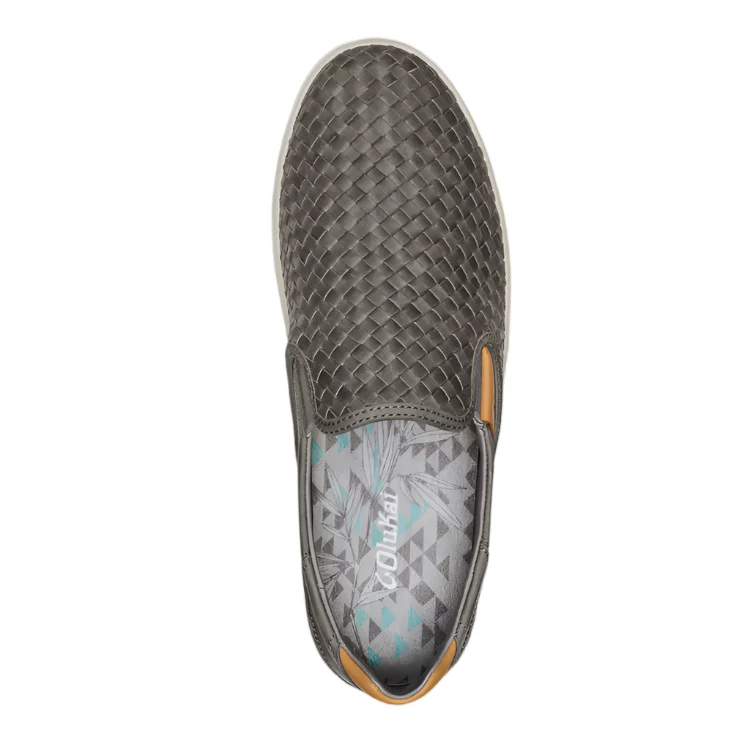 MEN'S OLUKAI LAE'AHI LAUHALA | ASH / ASH - Image 4