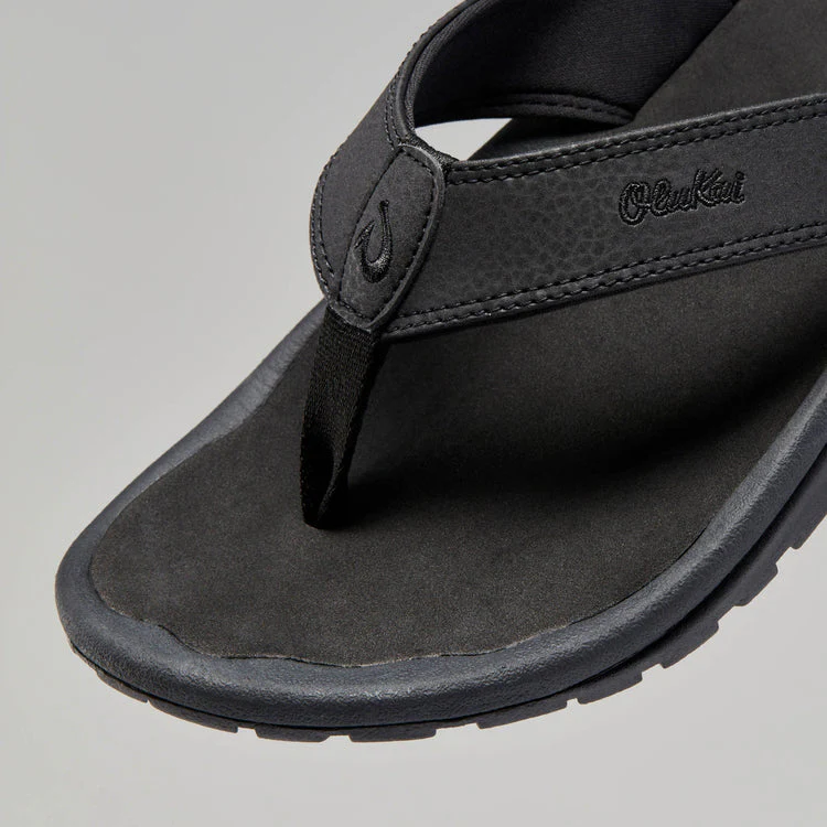 MEN'S OLUKAI 'OHANA | BLACK / BLACK - Image 4