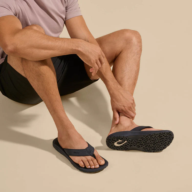MEN'S OLUKAI 'OHANA | BLACK / BLACK - Image 7