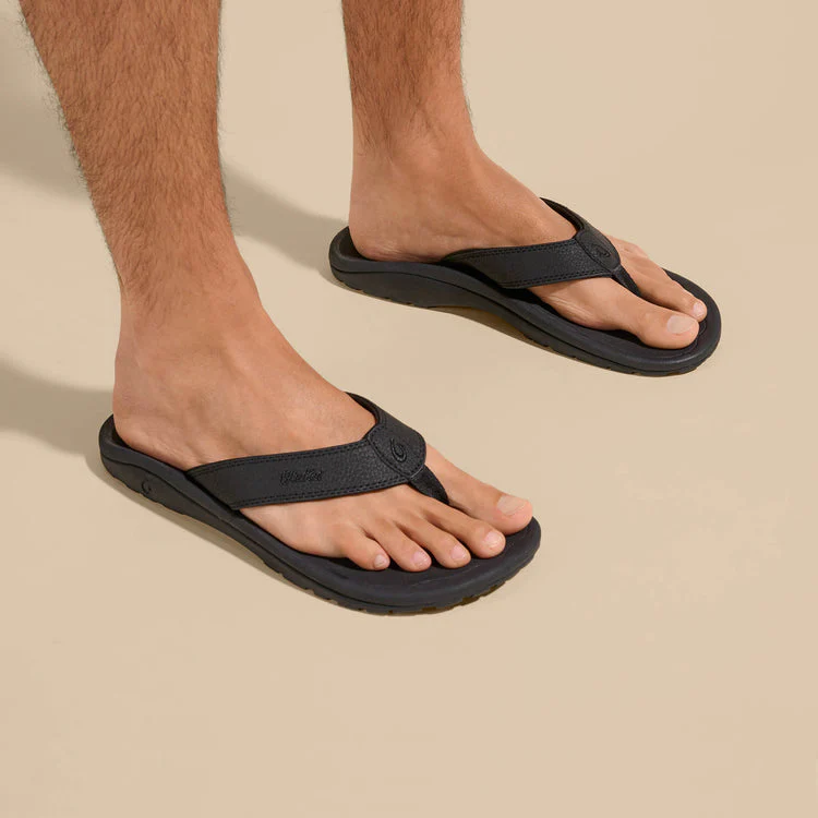 MEN'S OLUKAI 'OHANA | BLACK / BLACK - Image 8