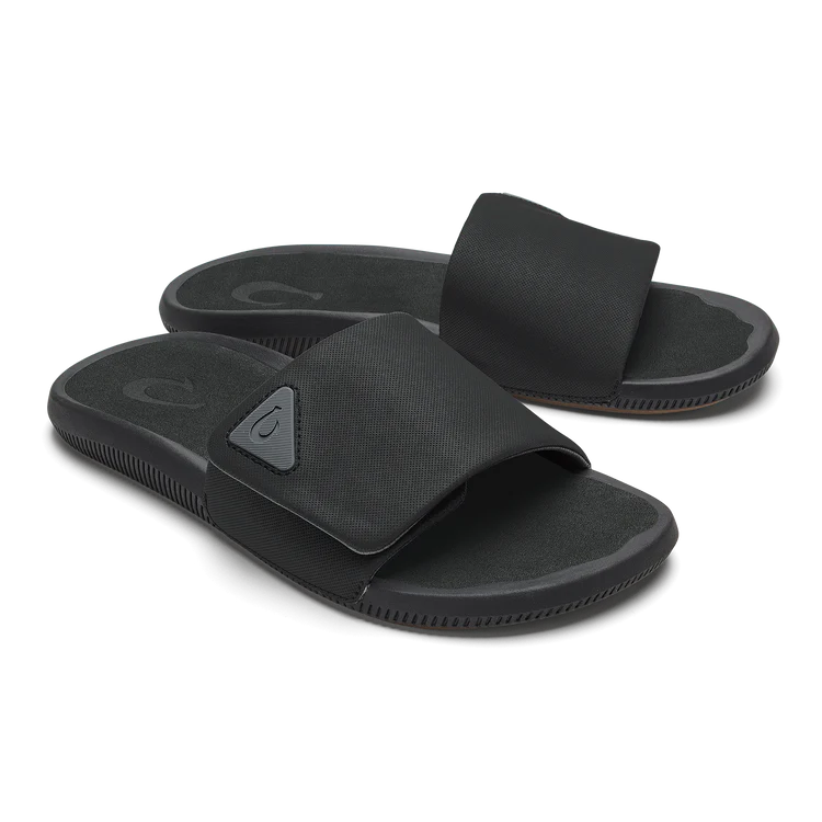 MEN'S OLUKAI ULELE SLIDE | LAVA ROCK / LAVA ROCK - Image 2