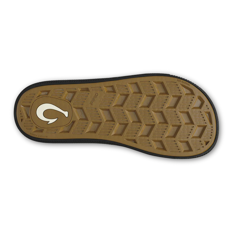 MEN'S OLUKAI ULELE SLIDE | LAVA ROCK / LAVA ROCK - Image 4