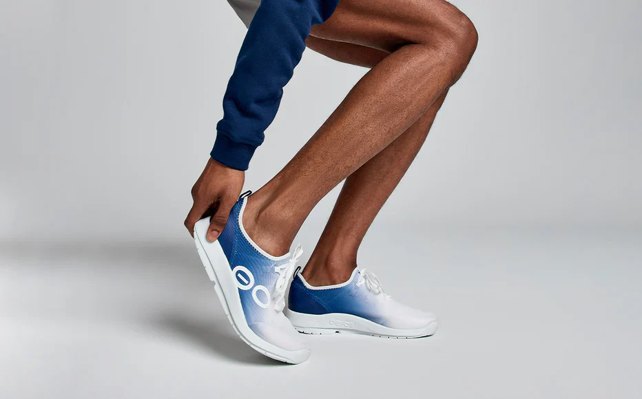 MEN'S OOFOS OOMG SPORT LS LOW SHOE | NAVY MUTARE - Image 9