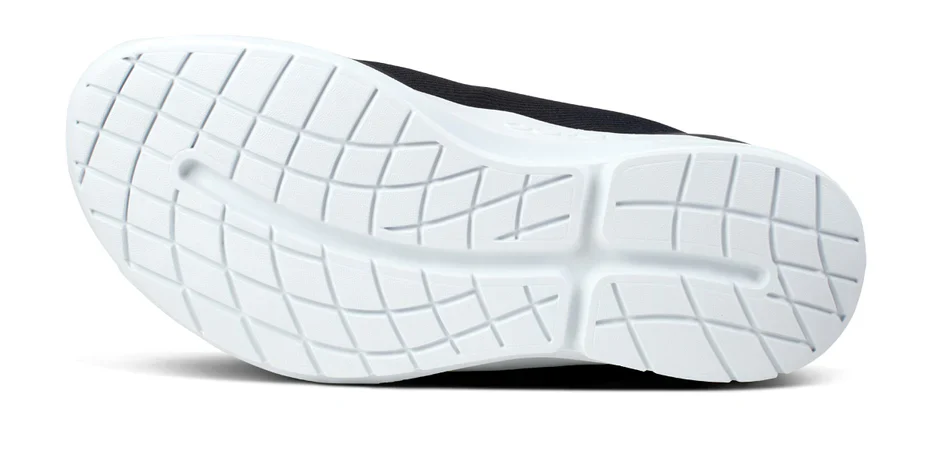 MEN'S OOFOS OOMG SPORT LS LOW SHOE | WHITE / BLACK - Image 7