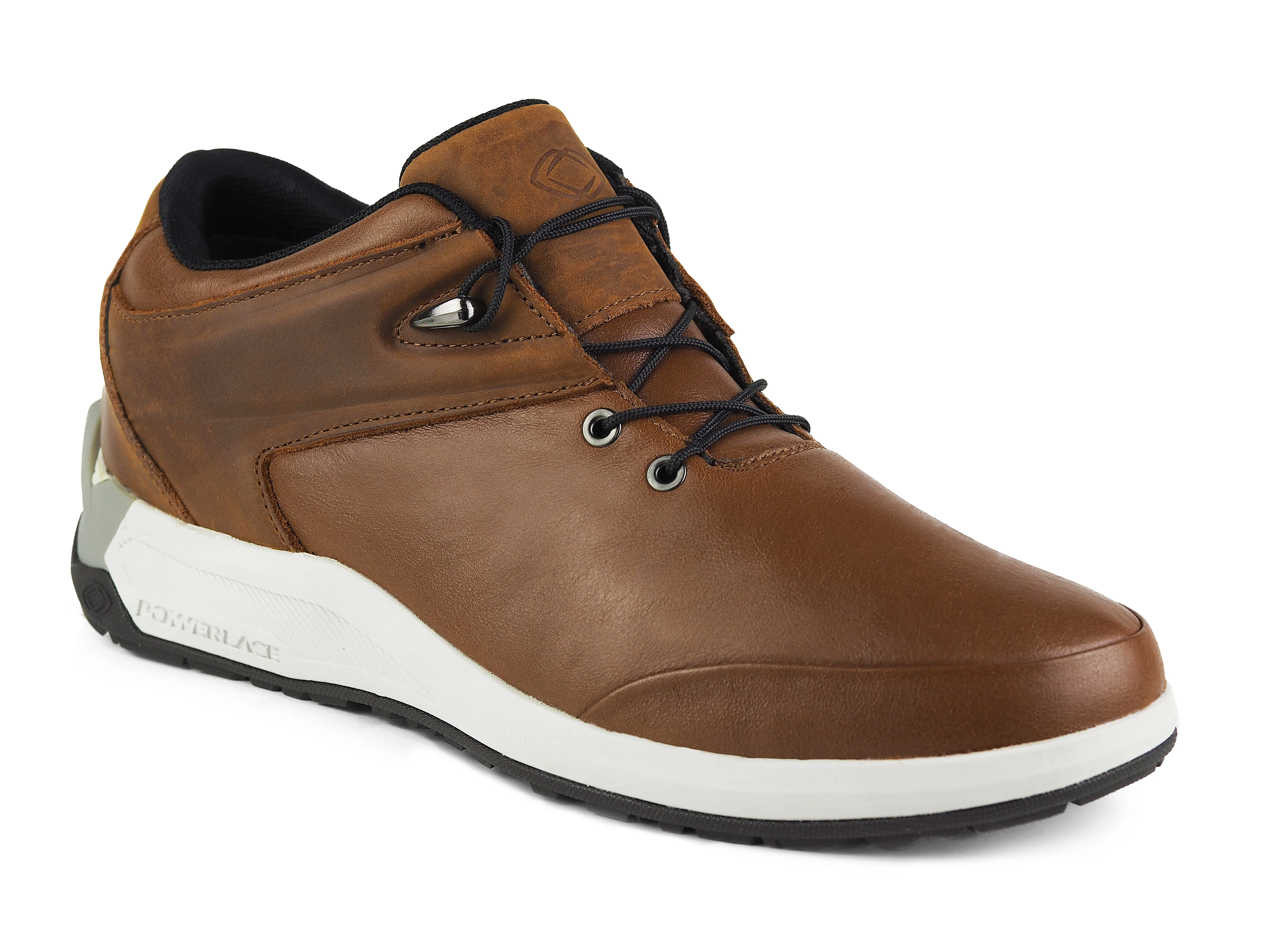 MEN'S POWERLACE URBAN SELF LACING SHOE | Brown - Image 2