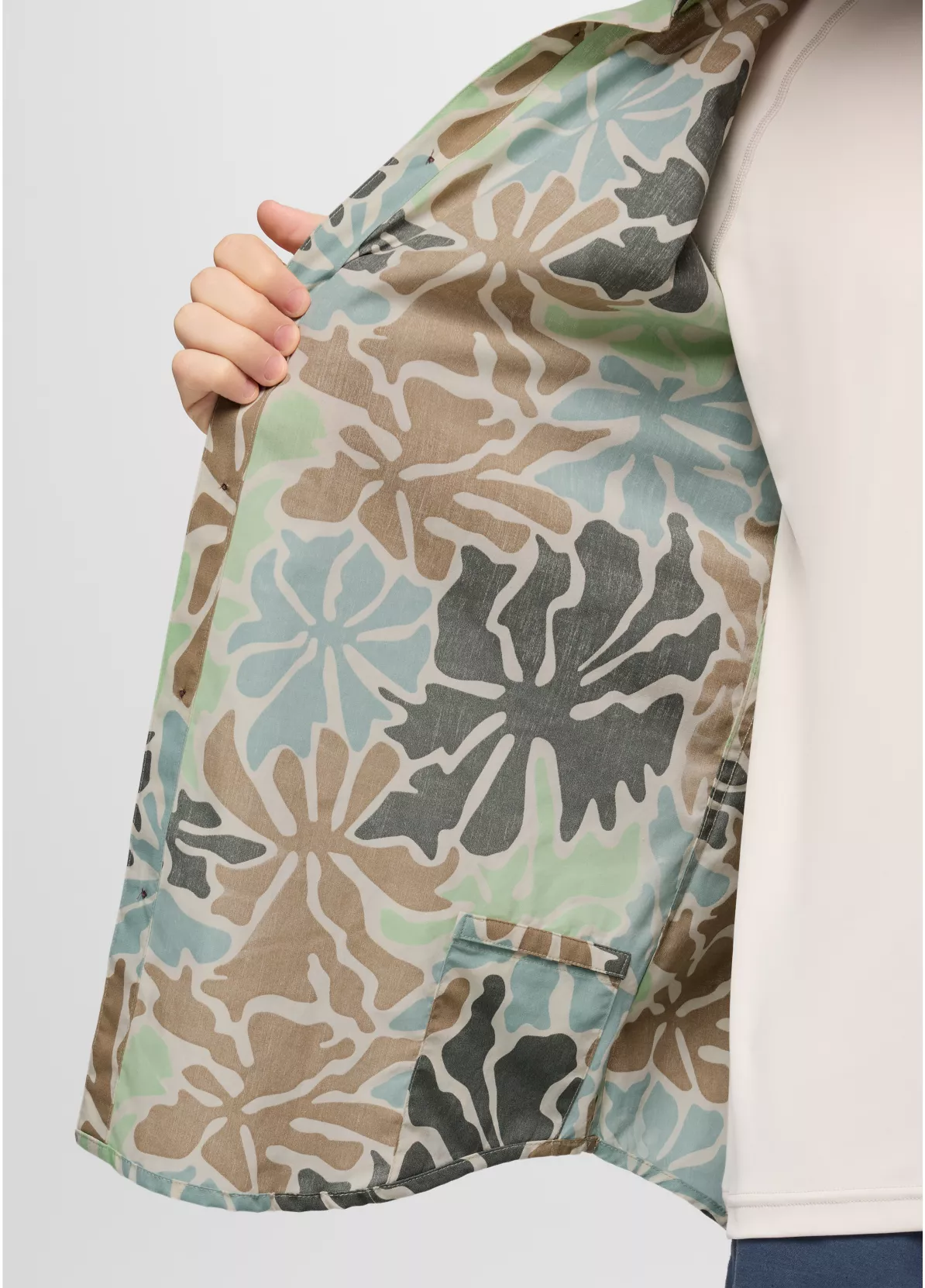 MEN'S PRANA STIMMERSEE SHIRT | CANVAS BOOGIE BLOOM - Image 3