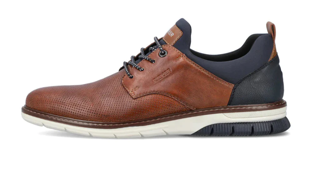 MEN'S RIEKER DUSTIN 50 | NUSS / LAKE / NAVY / AMARETTO - Image 3