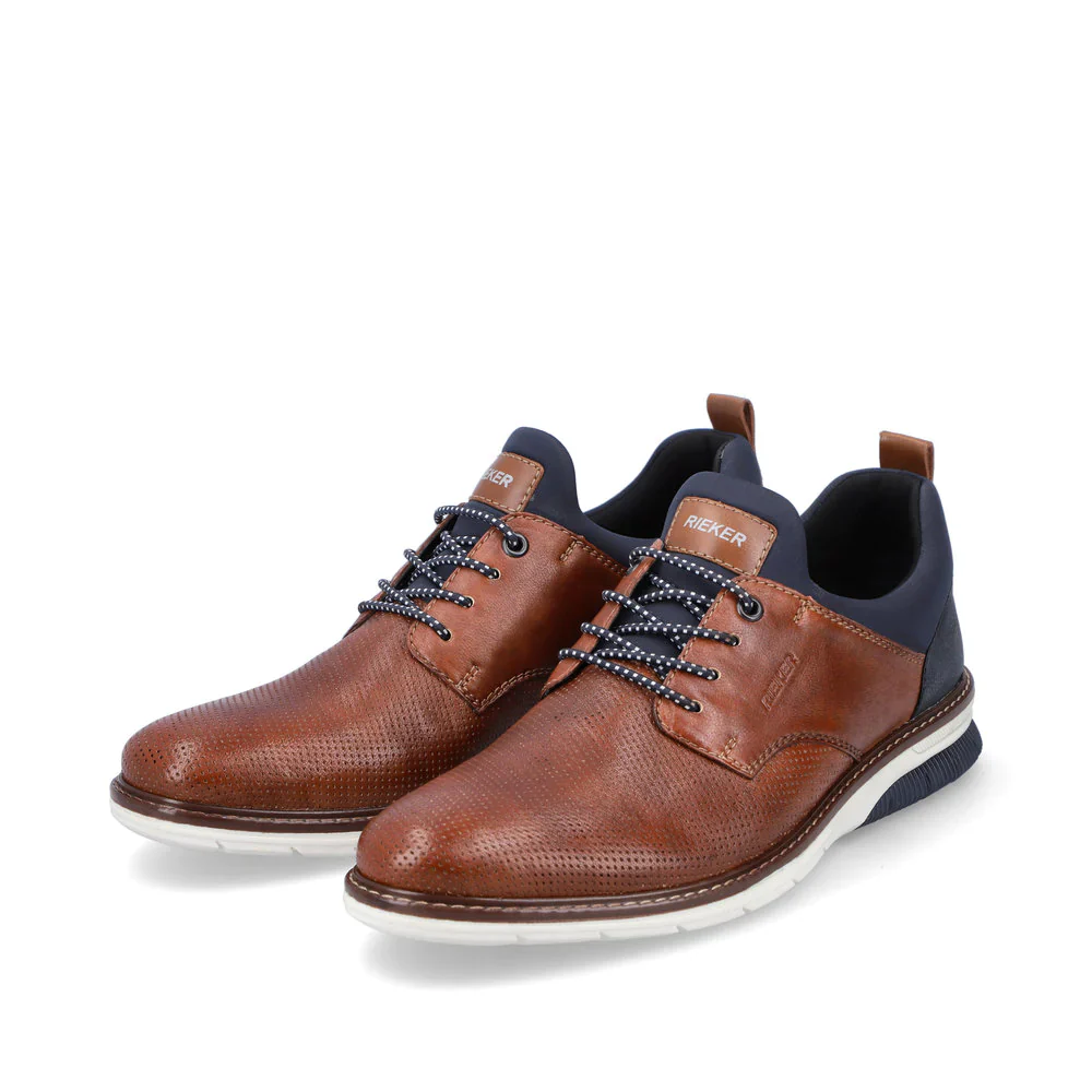 MEN'S RIEKER DUSTIN 50 | NUSS / LAKE / NAVY / AMARETTO - Image 4
