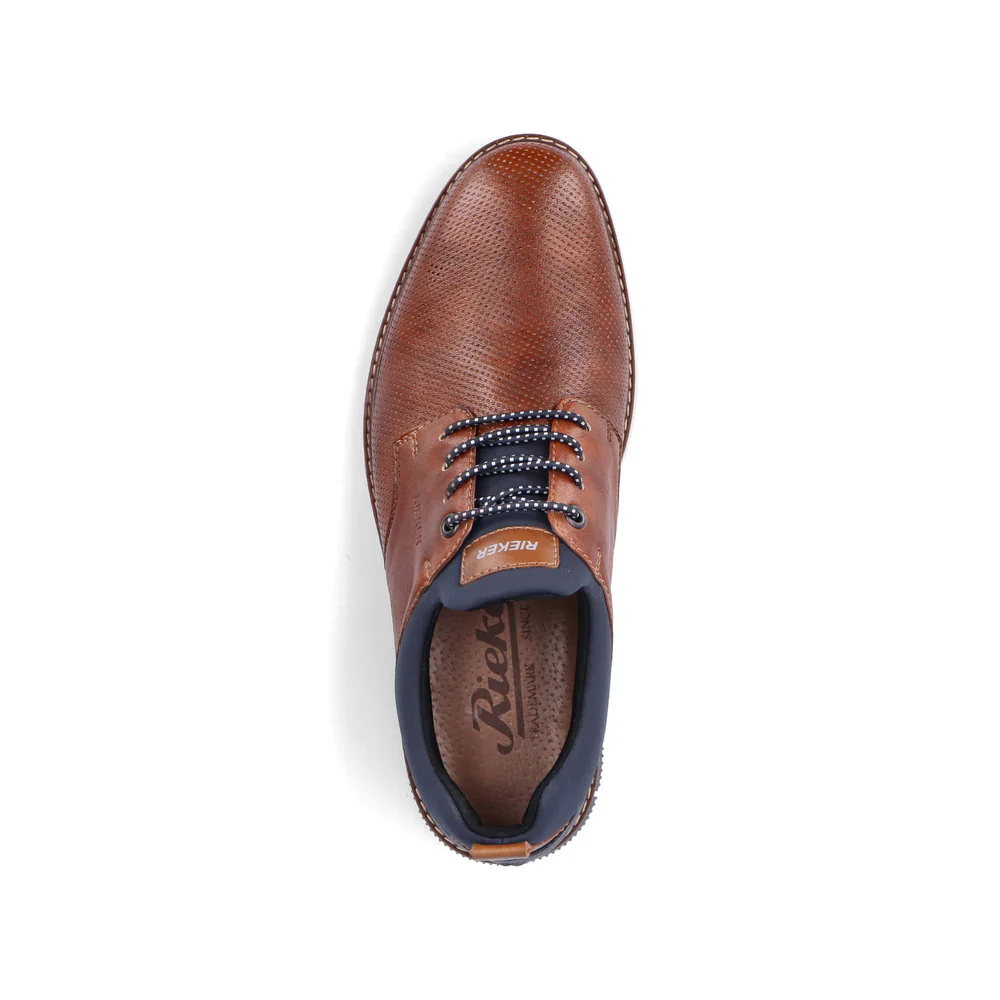 MEN'S RIEKER DUSTIN 50 | NUSS / LAKE / NAVY / AMARETTO - Image 7