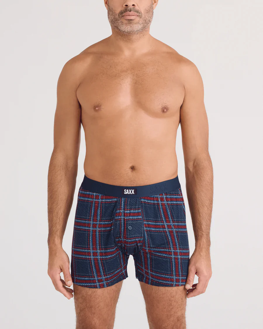 MEN'S SAXX SNOOZE GIFT BOX | JAZZY PLAID | MARITIME - Image 3