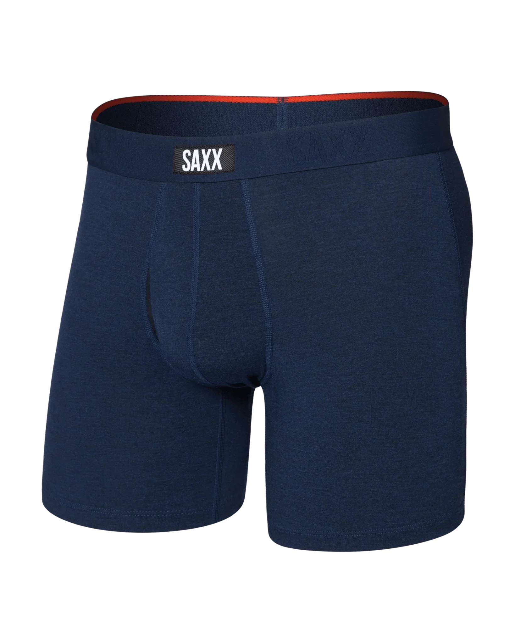 MEN'S SAXX VIBE XTRA SOFT COMFORT BOXER BRIEF 6" | DARK NAVY HEATHER