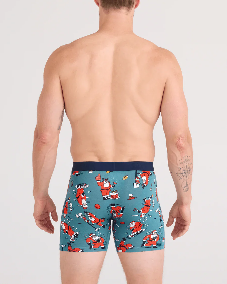 MEN'S SAXX VIBE XTRA SOFT COMFORT BOXER BRIEF 6" | SANTATHALON | SEASCAPE - Image 3