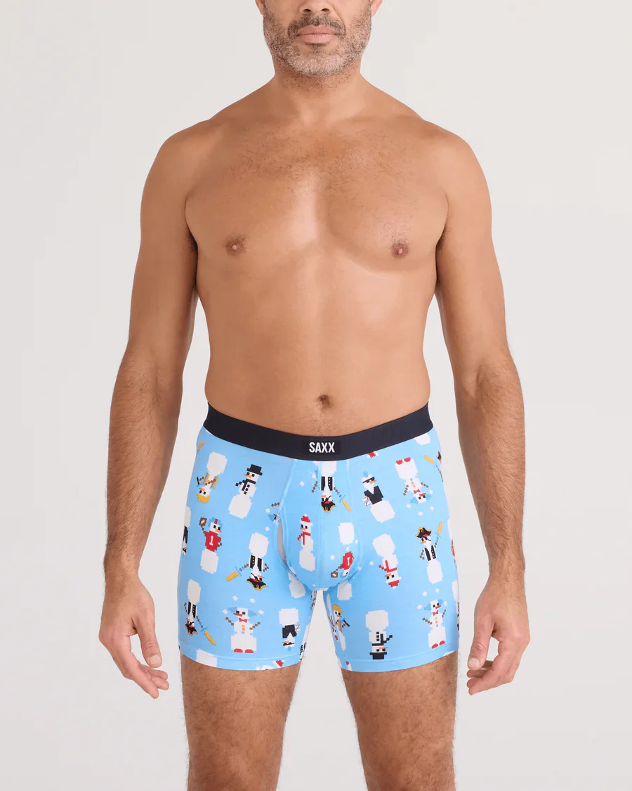 MEN'S SAXX VIBE XTRA SOFT COMFORT | FROSTY THE GAMER | BLACK - Image 2
