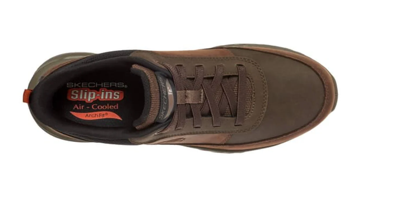 MEN'S SKECHERS ARCH FIT ORVAN-MOXLEY | COCOA - Image 3