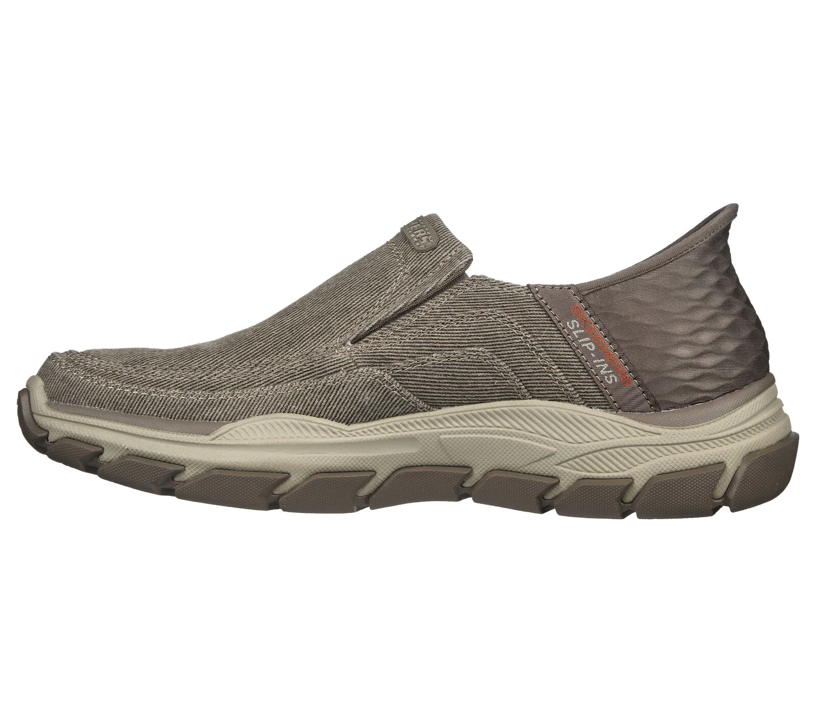 MEN'S SKECHERS RELAXED FIT: RESPECTED-HOLMGREN | TAUPE - Image 4