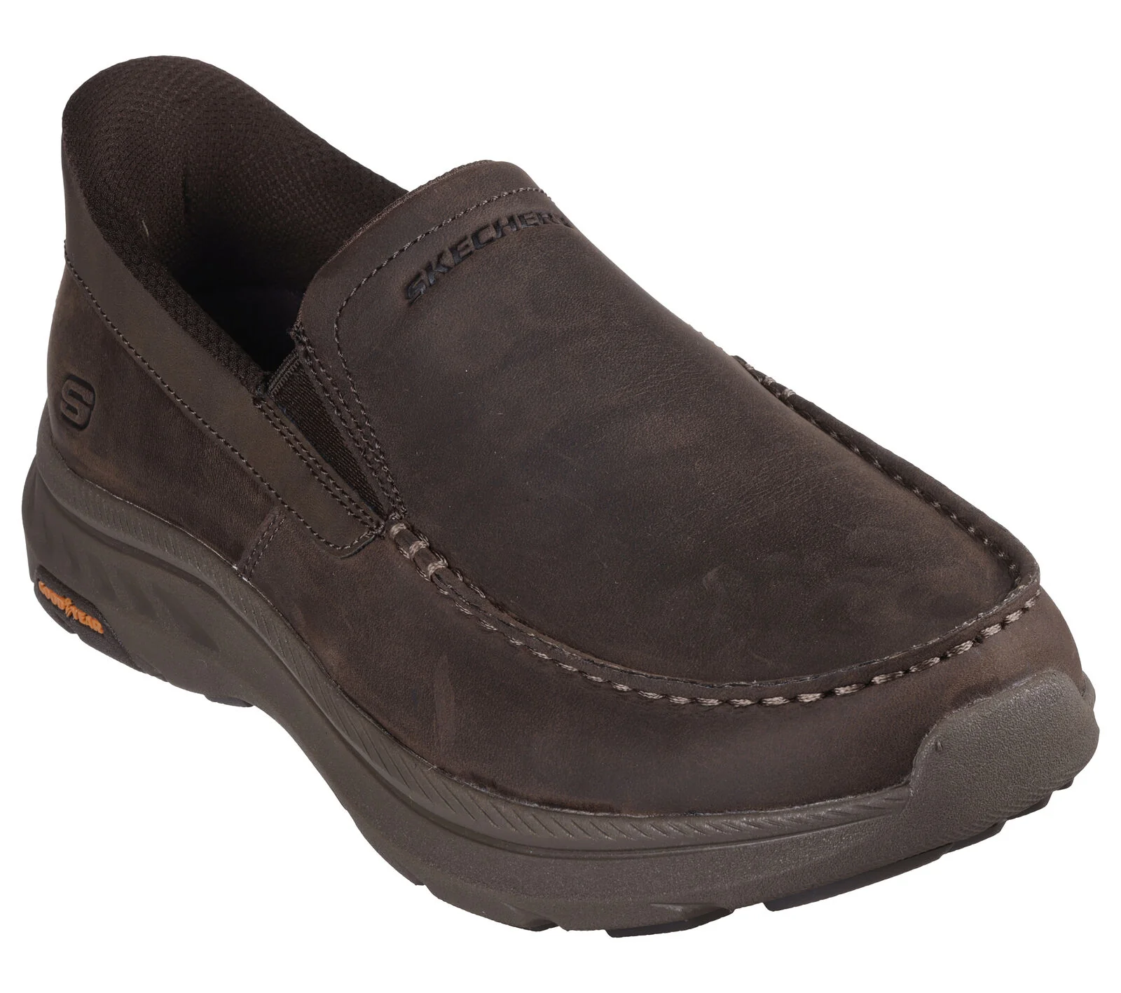 MEN'S SKECHERS SLIP-IN RELAXED FIT: POLLARD - OSGOOD | COCOA - Image 3