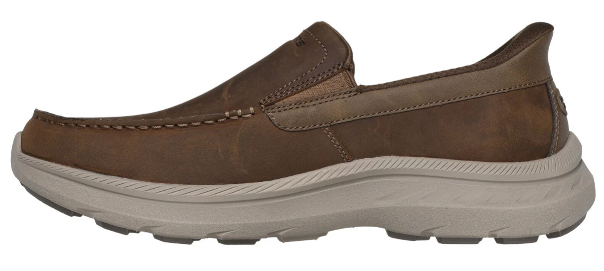 MEN'S SKECHERS SLIP-IN RELAXED FIT: POLLARD - OSGOOD | DESERT - Image 2