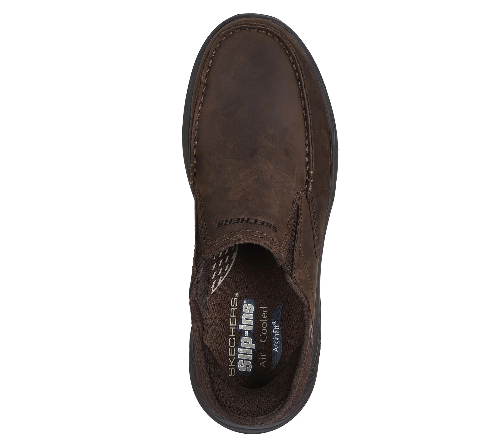 MEN'S SKECHERS SLIP-INS: ARCH FIT MOTLEY-MILO | COCOA - Image 4